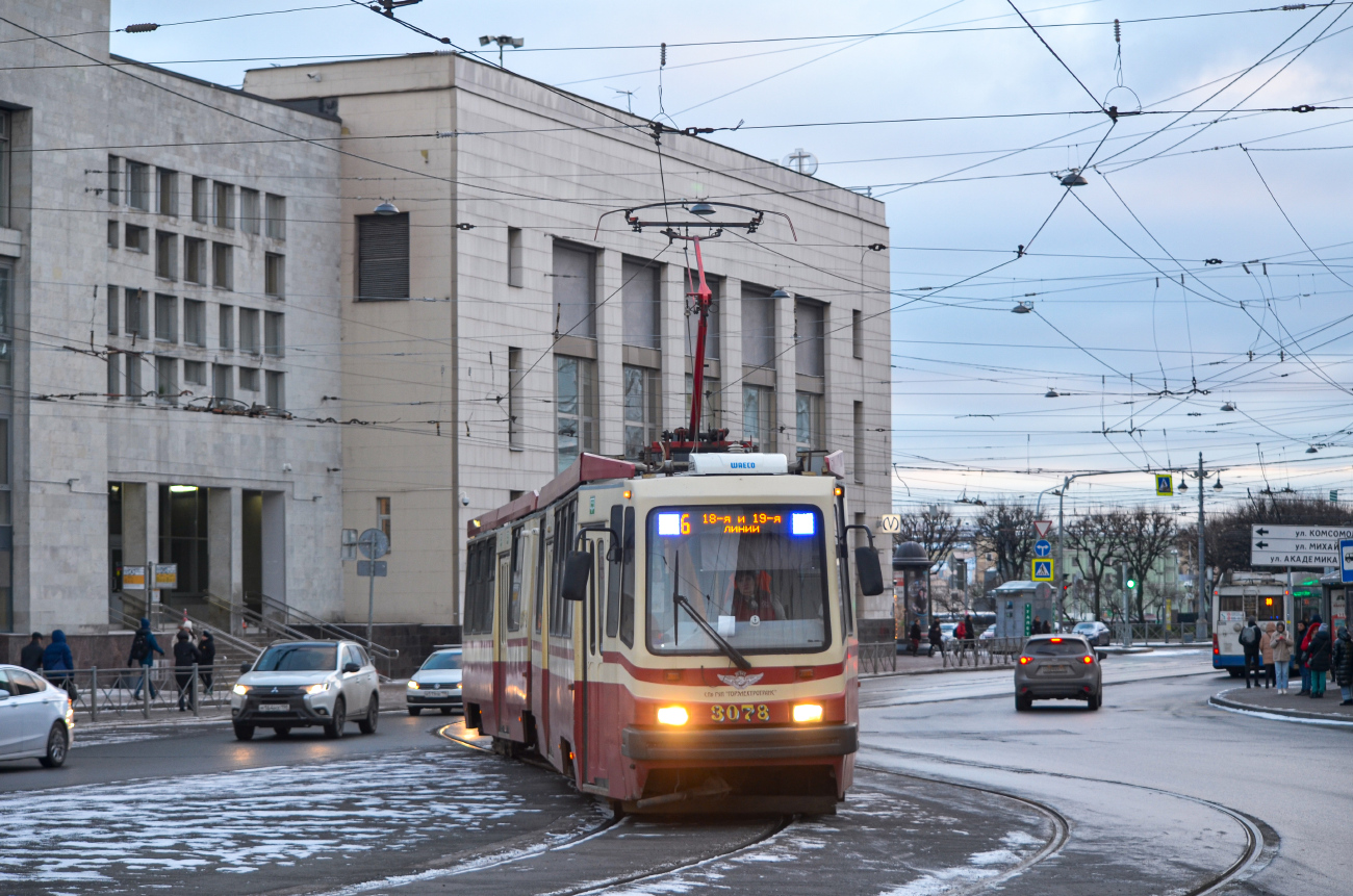 Санкт-Петербург, ЛВС-86М2 № 3078