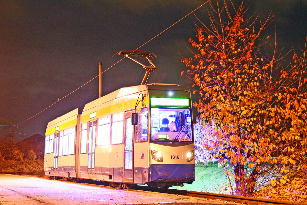 Лейпциг, Leoliner Fahrzeug-Bau Leipzig NGTW6L № 1316