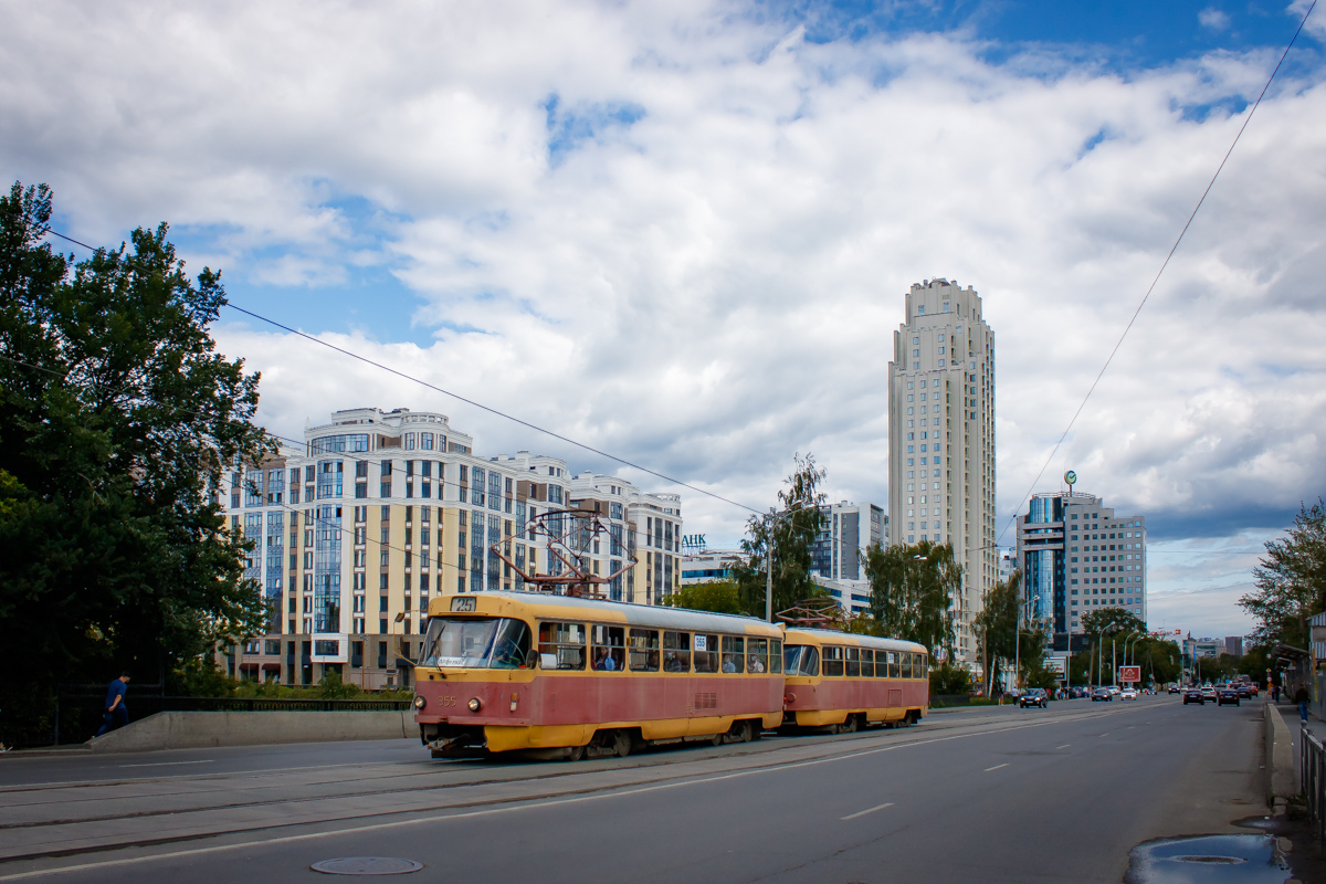 Екатеринбург, Tatra T3SU № 355