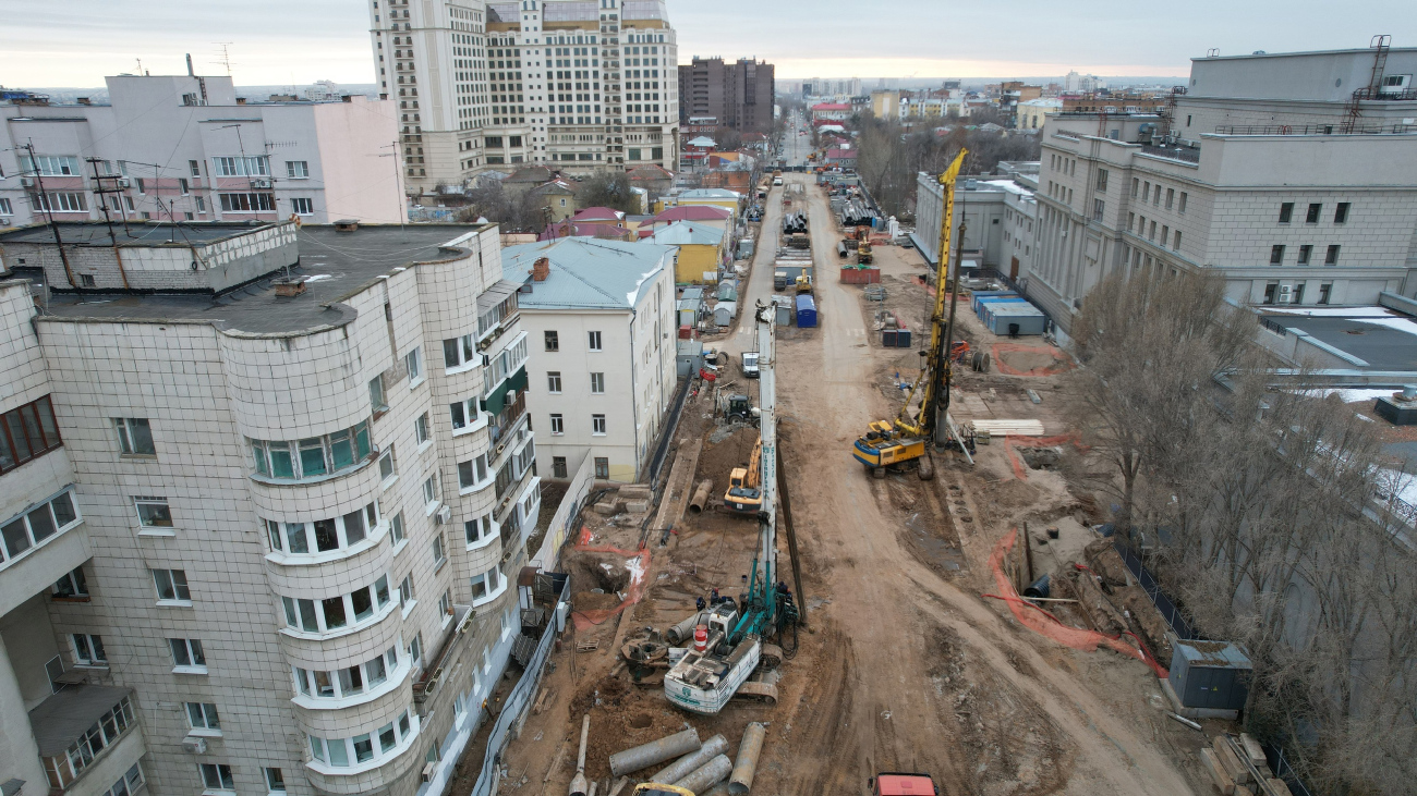 Самара — Строительство метрополитена