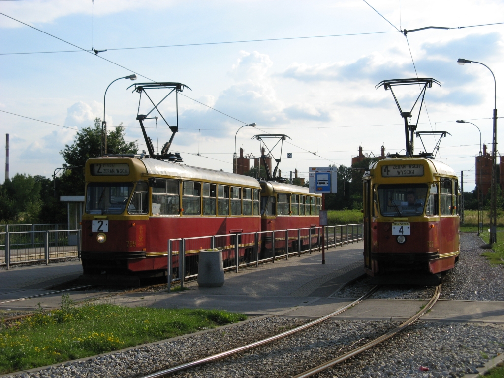 Варшава, Konstal 13N № 799; Варшава, Konstal 13N № 672