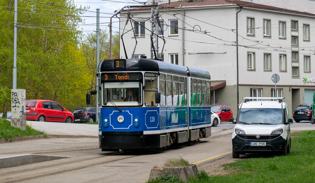Таллінн, Tatra KT4TMR № 138