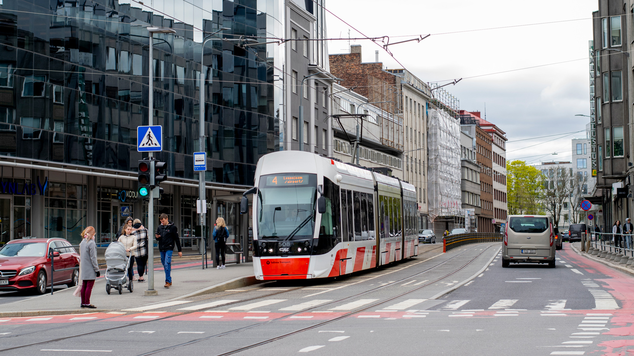 Таллин, CAF Urbos AXL № 508