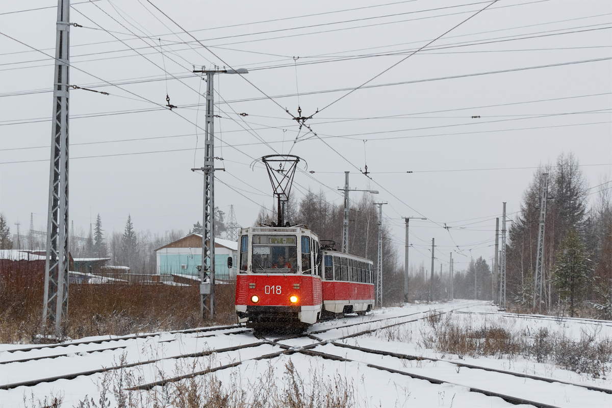 Усть-Илимск, 71-605 (КТМ-5М3) № 018