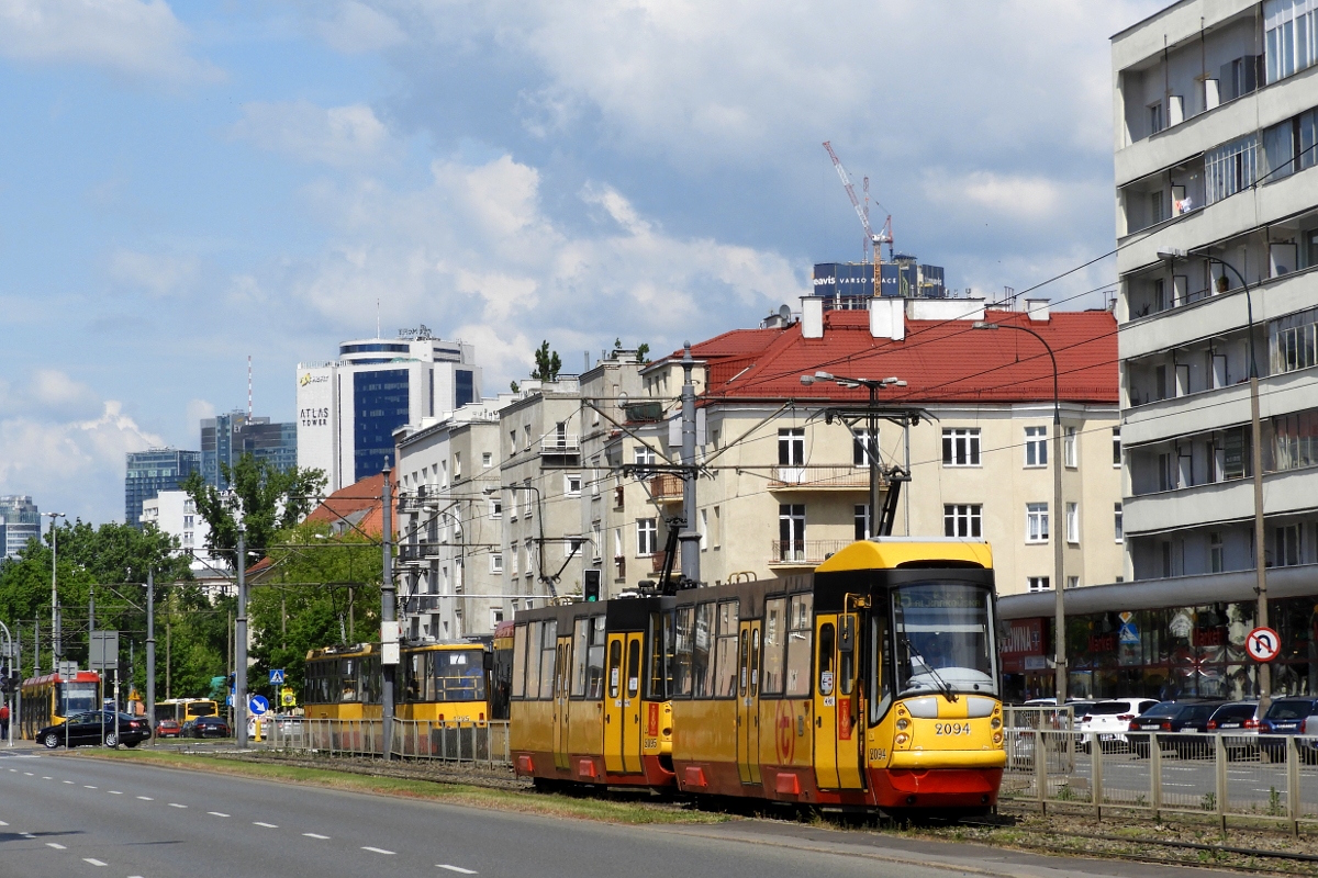 Варшава, Konstal 105N2k/2000 № 2094