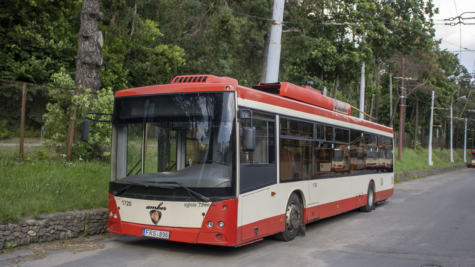 Вильнюс, МАЗ-ЭТОН Т203 Amber № 1720