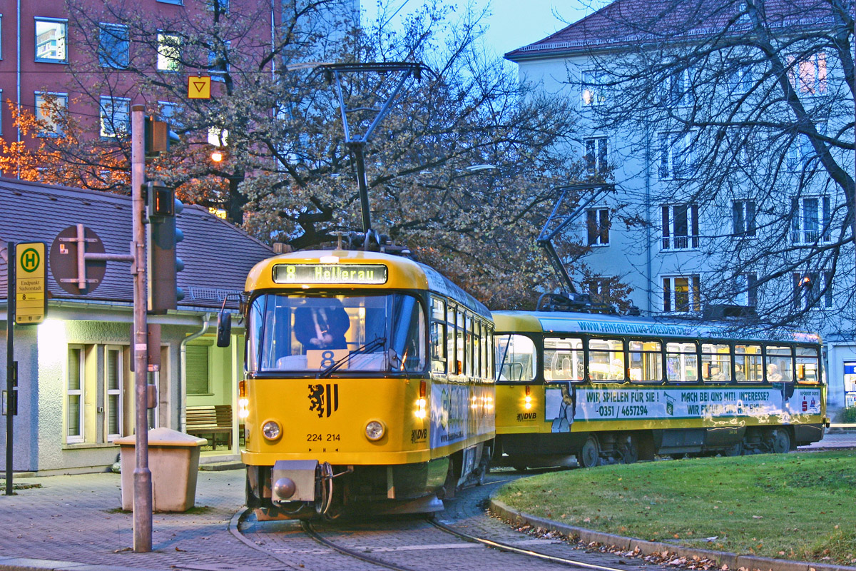 Дрезден, Tatra T4D-MT № 224 214