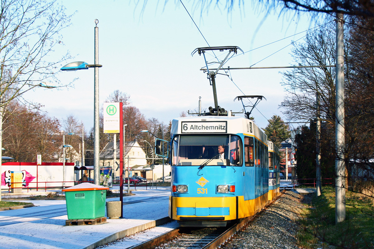Хемниц, Tatra T3DM № 531