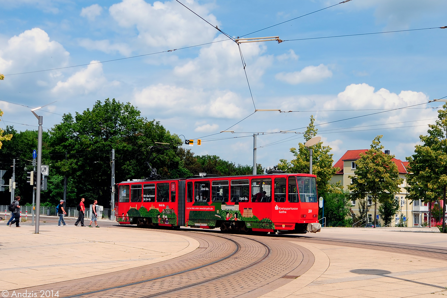 Гота, Tatra KT4DC № 304
