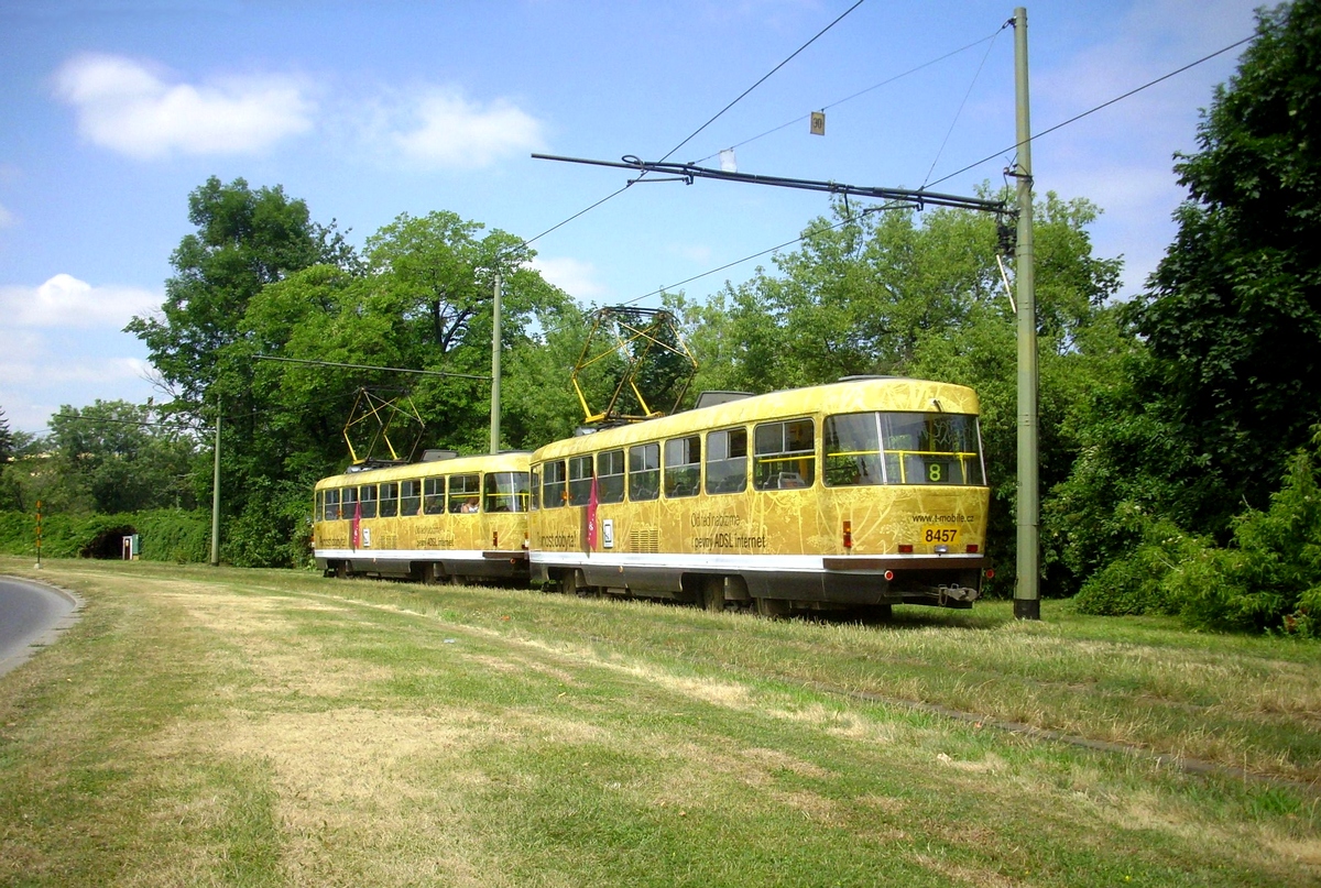 Прага, Tatra T3R.P № 8457