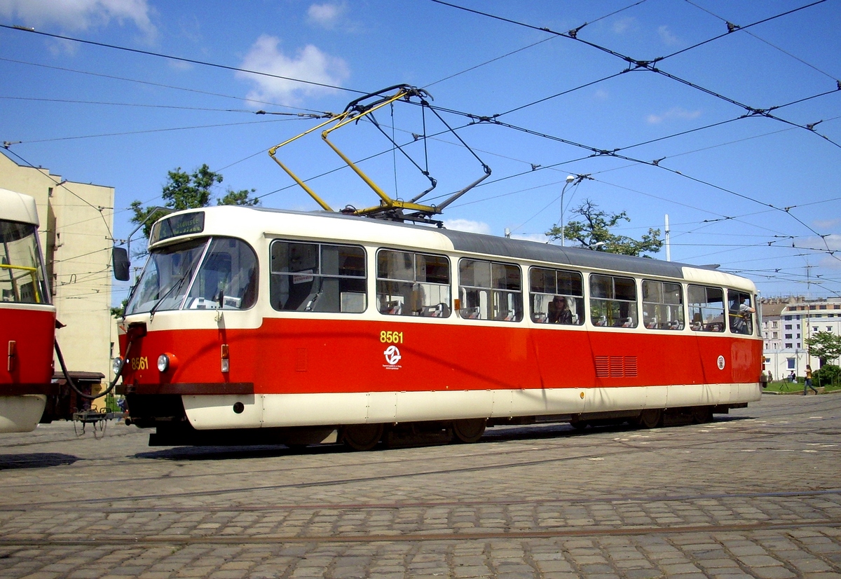 Прага, Tatra T3R.P № 8561