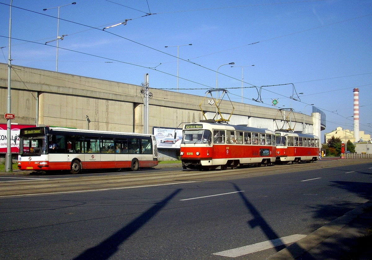 Прага, Tatra T3R.P № 8316 Прага, Tatra T3R.P № 8316