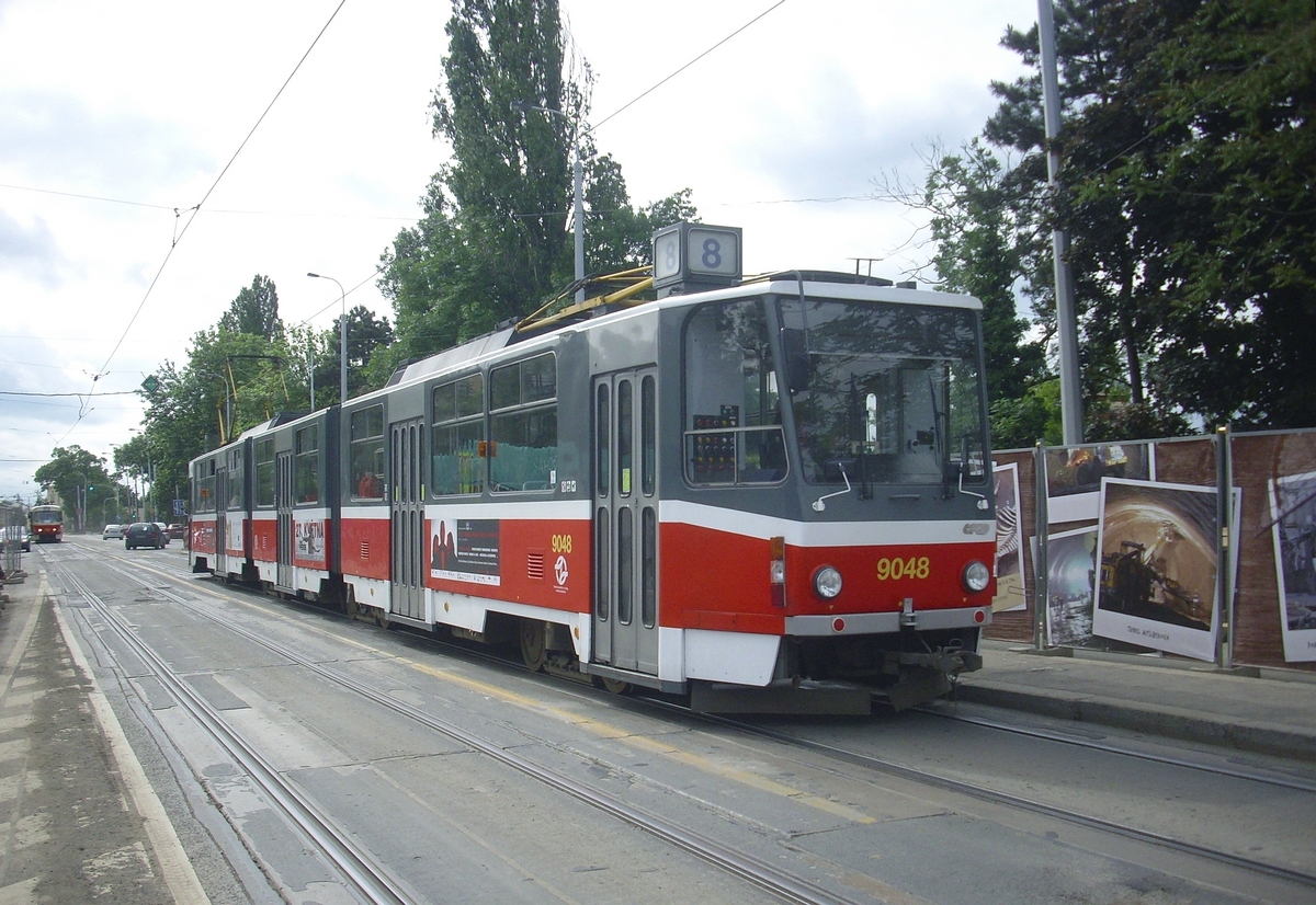 Прага, Tatra KT8D5 № 9048
