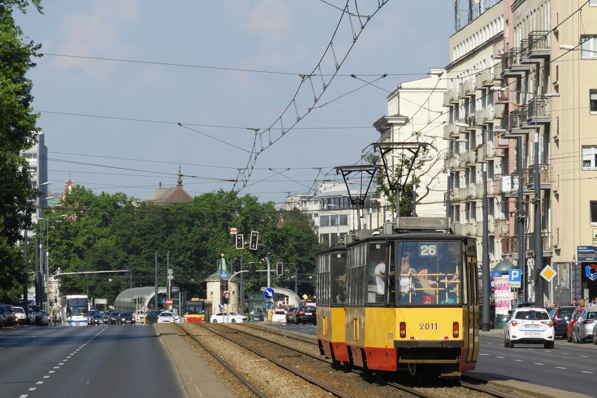 Варшава, Konstal 105Ni № 2011