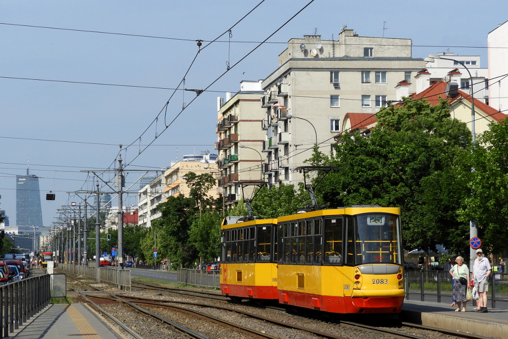 Варшава, Konstal 105N2k/2000 № 2083