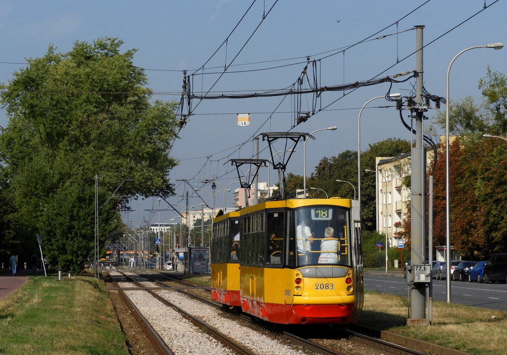 Варшава, Konstal 105N2k/2000 № 2083