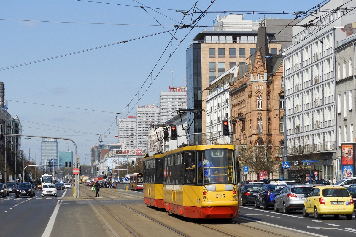 Варшава, Konstal 105N2k/2000 № 2117
