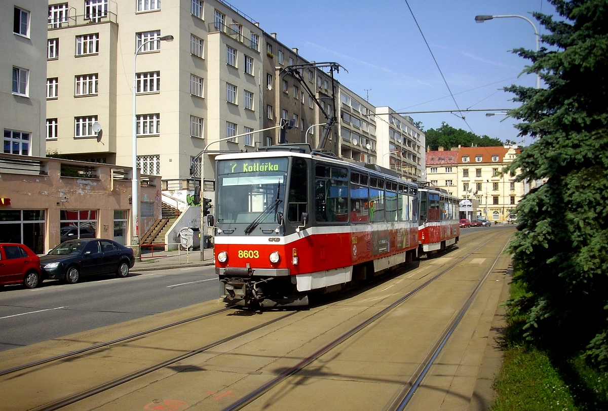 Прага, Tatra T6A5 № 8604 Прага, Tatra T6A5 № 8604