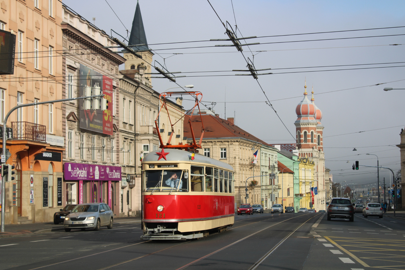 Plzeň, Tatra T1 № 121 Plzeň, Tatra T1 № 121