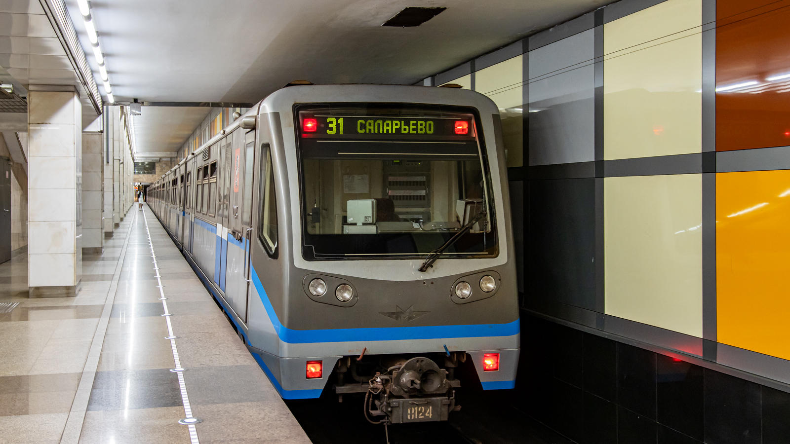 Москва, 81-740.1 «Русич» № 0124