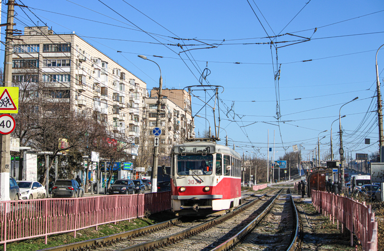 Волгоград, Tatra T3SU мод. ВЗСМ № 3030