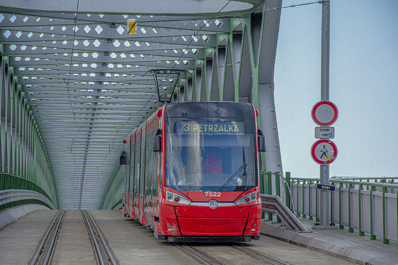 Братислава, Škoda 30T ForCity Plus № 7522