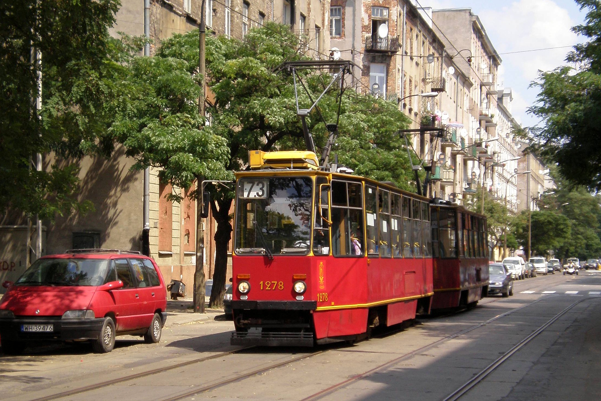 Варшава, Konstal 105Na № 1278