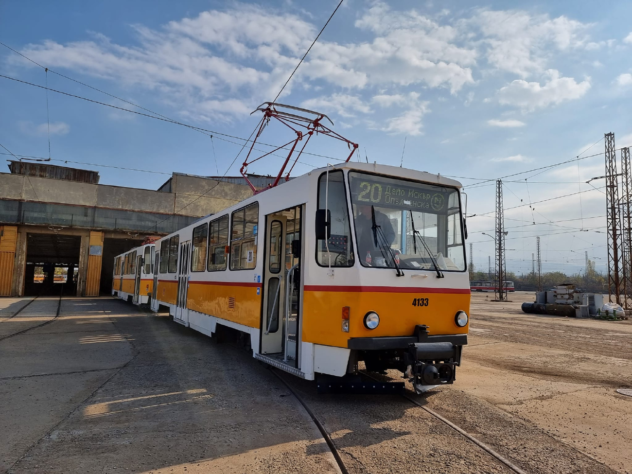 Sofia, Tatra T6B5B N°. 4133