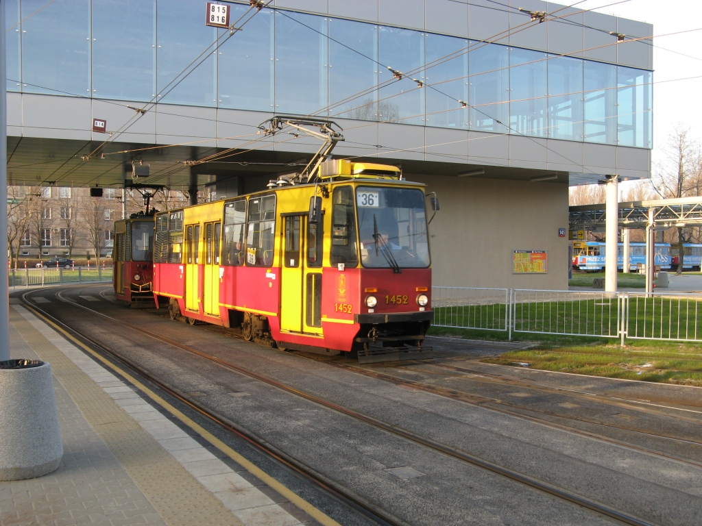 Варшава, Konstal 105Nf № 1452