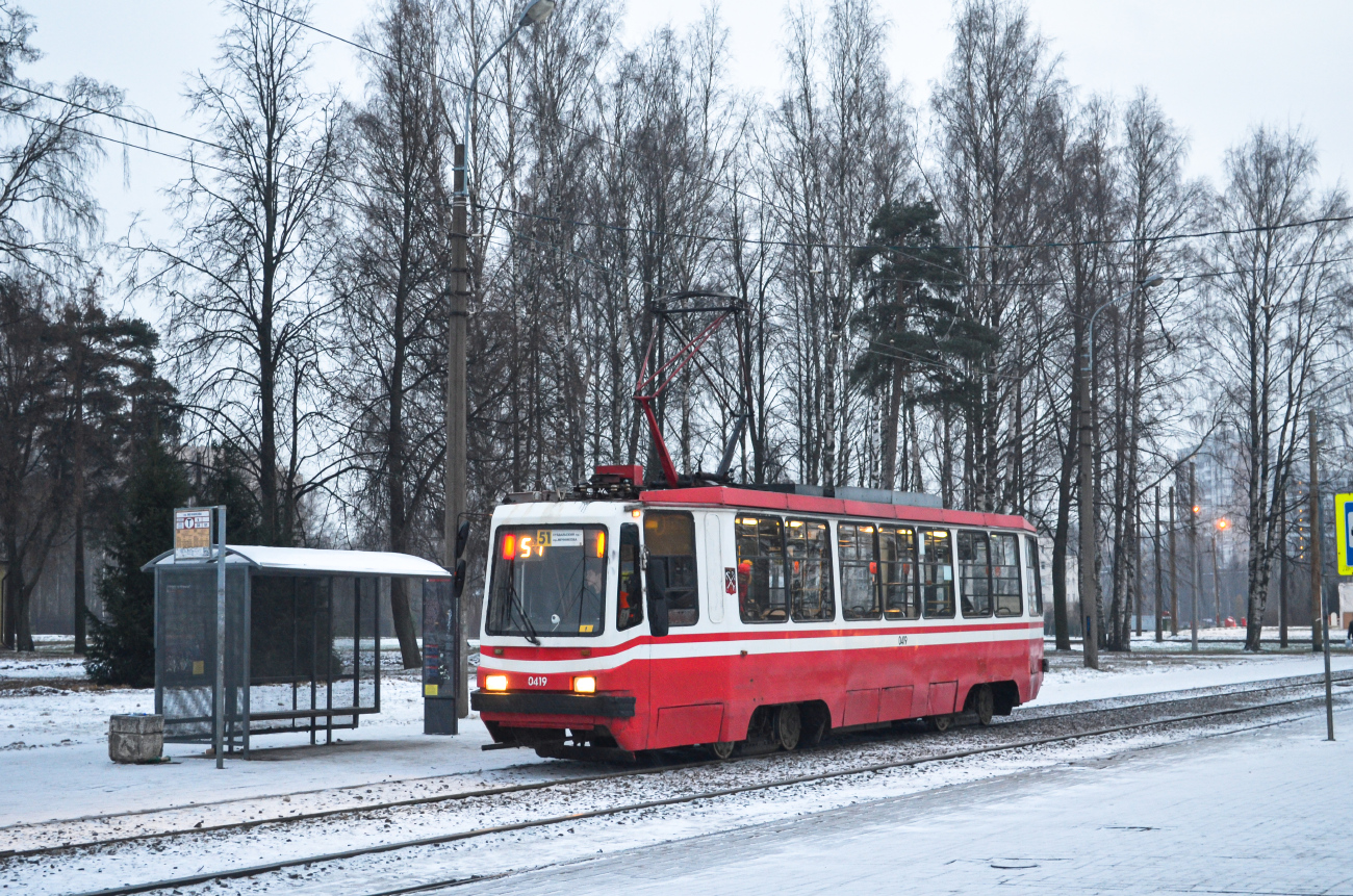 Санкт-Петербург, 71-134К (ЛМ-99К) № 0419