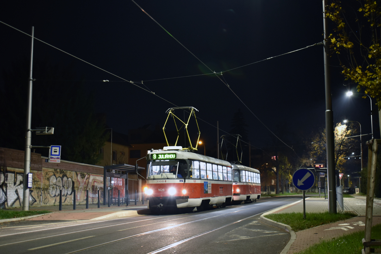 Брно, Tatra T3P № 1628
