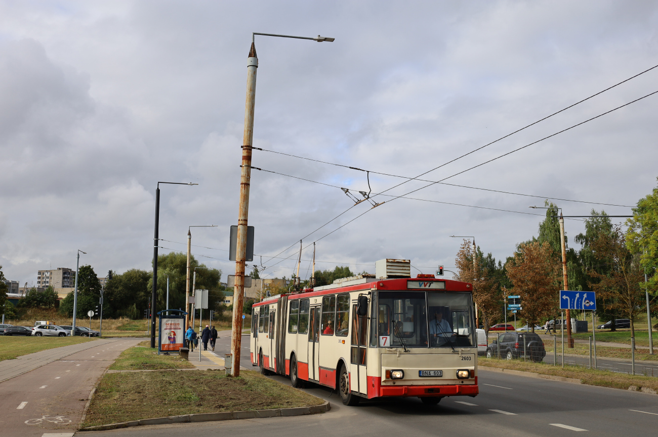 Вильнюс, Škoda 15Tr03/6 № 2603