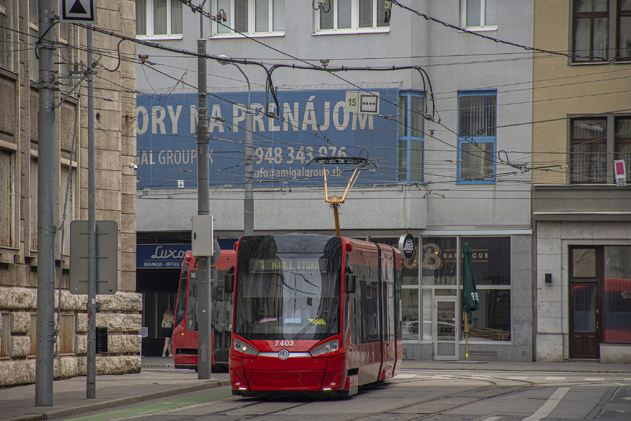 Братислава, Škoda 29T ForCity Plus № 7403