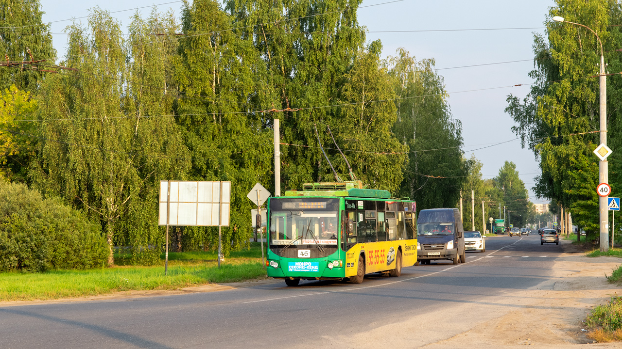Rybinsk, VMZ-5298.01 “Avangard” N°. 46; Rybinsk — Trolleybus lines