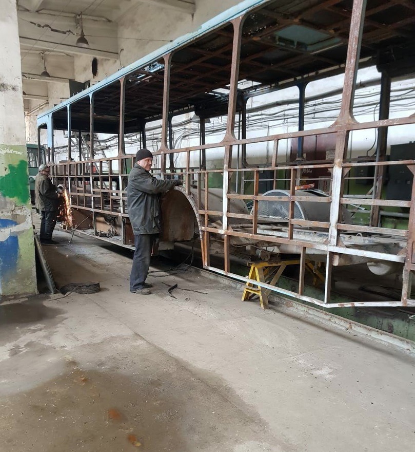 Харцызск, ЮМЗ Т2 № 036; Харцызск — Троллейбусное депо