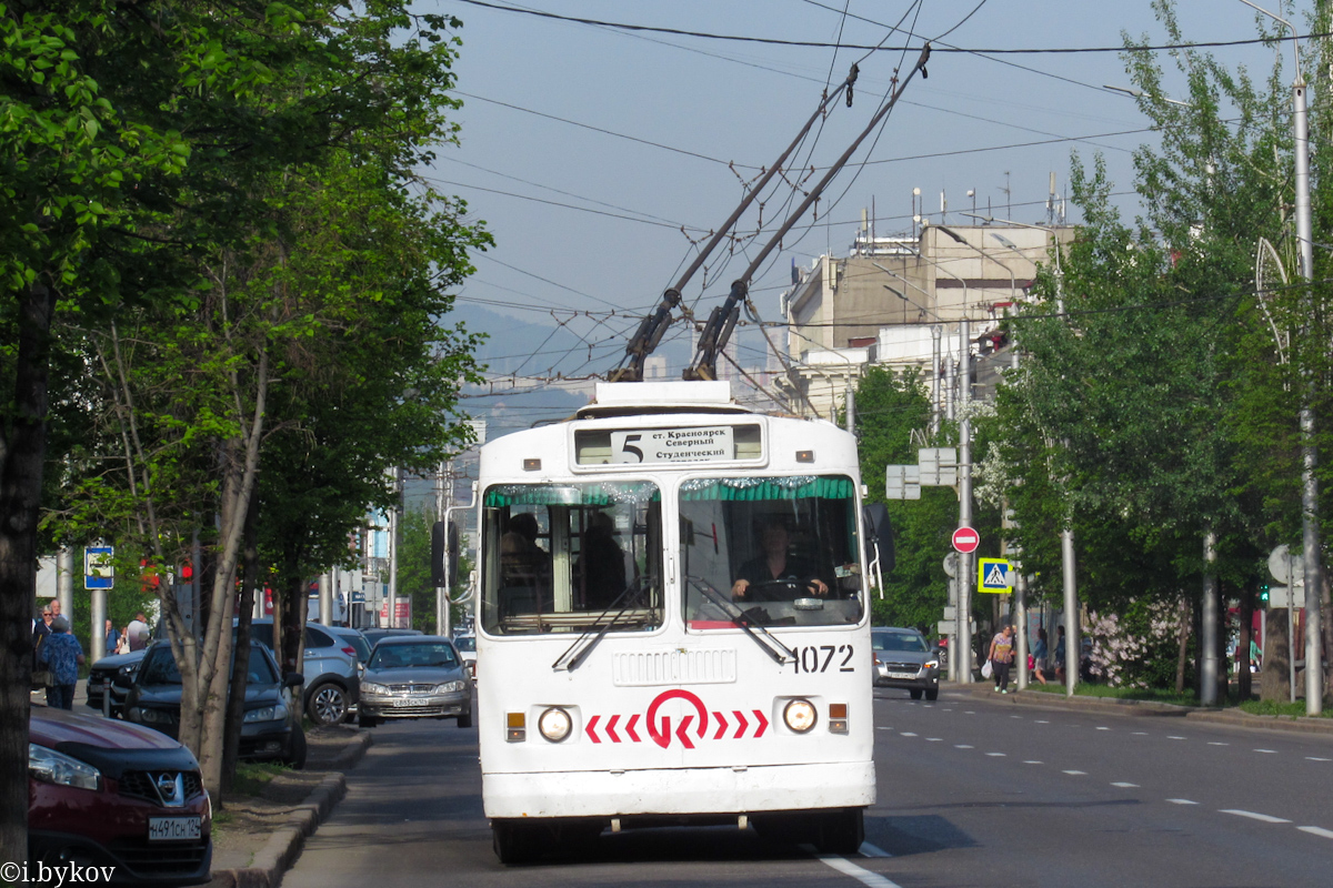 Красноярск, ЗиУ-682Г-016 (018) № 1072