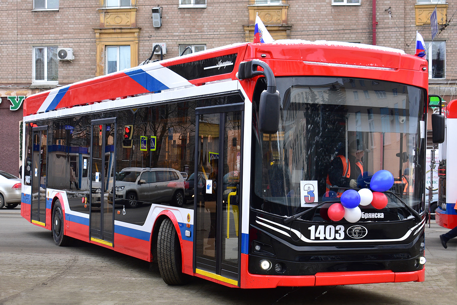 Брянск, ПКТС-6281.00 «Адмирал» № 1403; Брянск — Новые троллейбусы