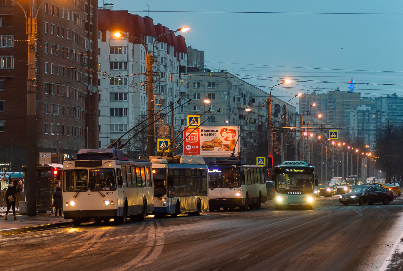 Санкт-Петербург, МТрЗ-6223-0000010 № 5305; Санкт-Петербург, ВЗТМ-5284.02 № 5425