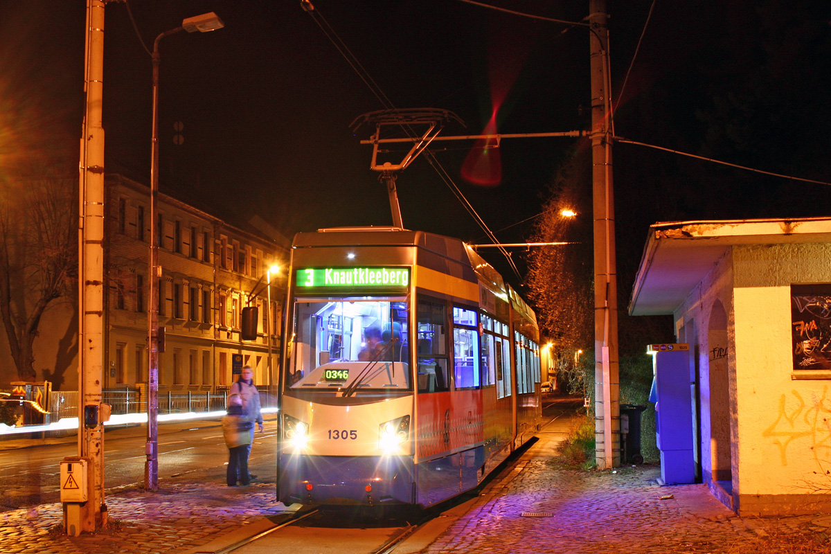 Лейпциг, Leoliner Fahrzeug-Bau Leipzig NGTW6L № 1305