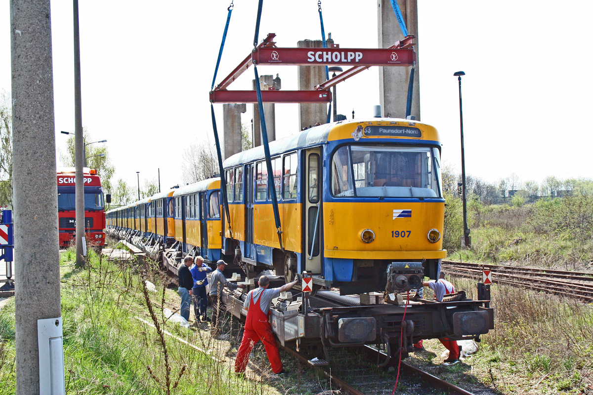 Leipzig, Tatra T4D Nr. 1907