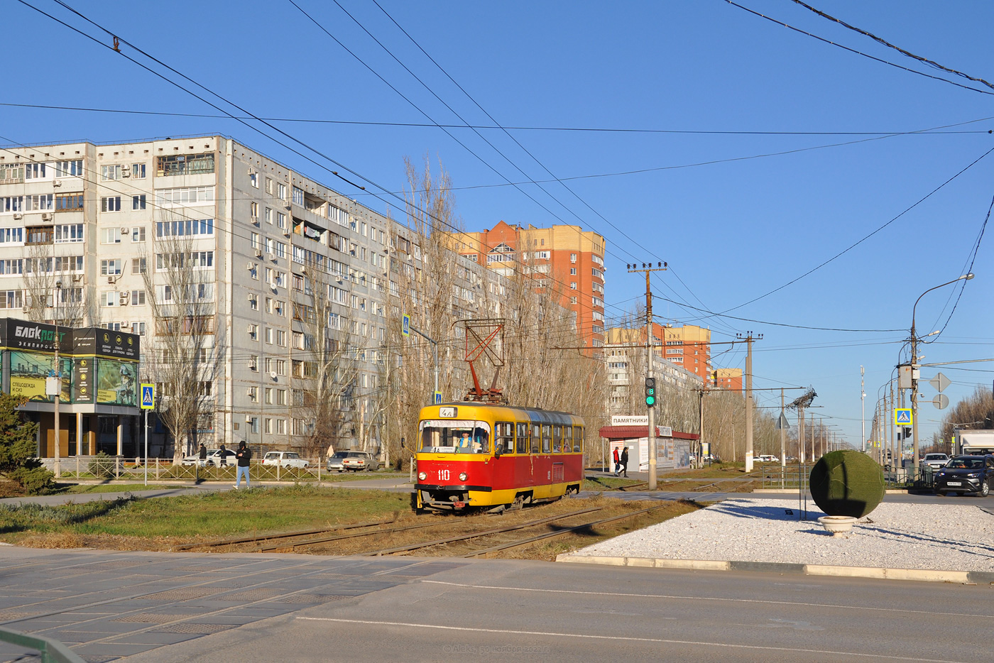Волжский, Tatra T3SU № 110