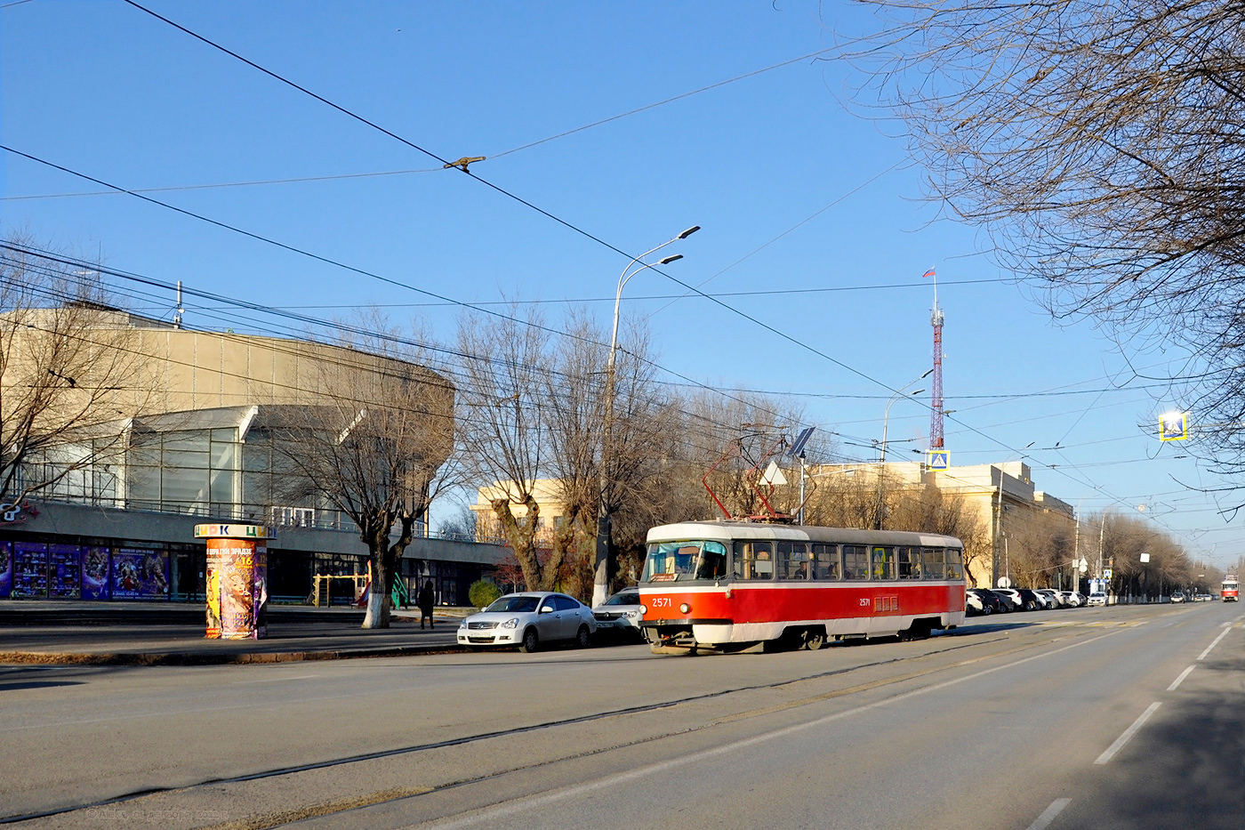 Волгоград, Tatra T3SU (двухдверная) № 2571