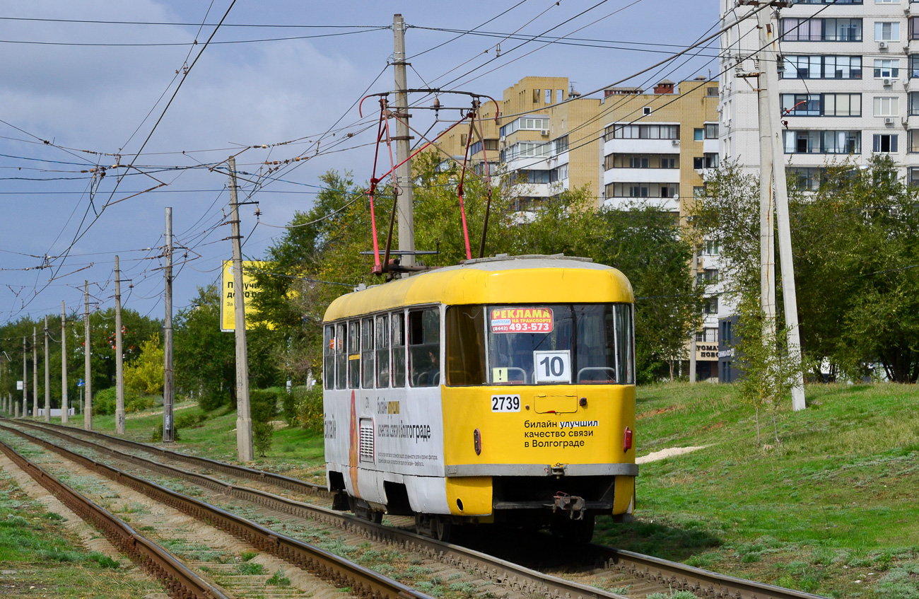 Волгоград, Tatra T3SU № 2739