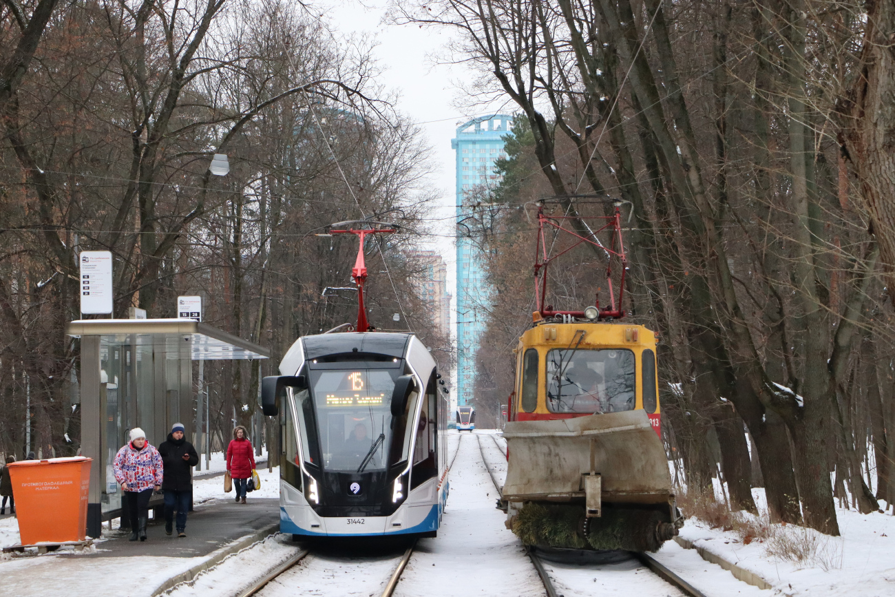 Москва, 71-931М «Витязь-М» № 31442; Москва, ГС-4 (КРТТЗ) № 00313