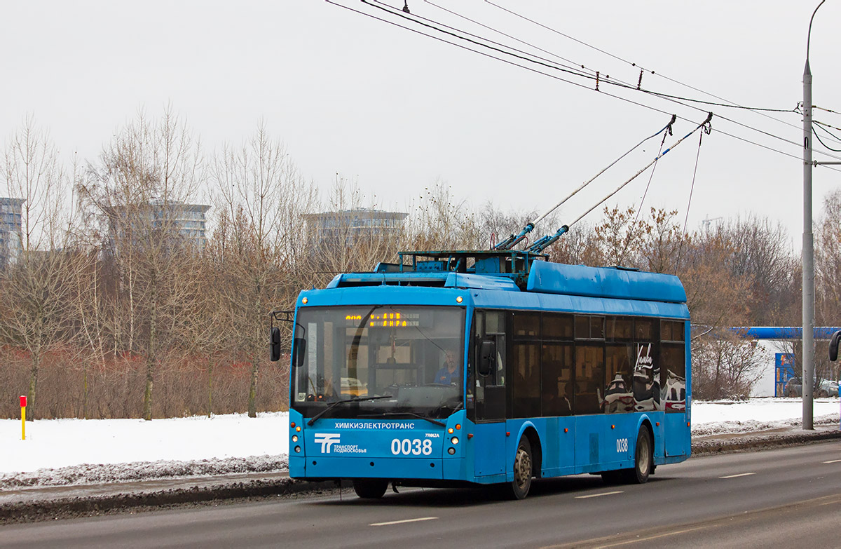 Химки, Тролза-5265.00 «Мегаполис» № 0038