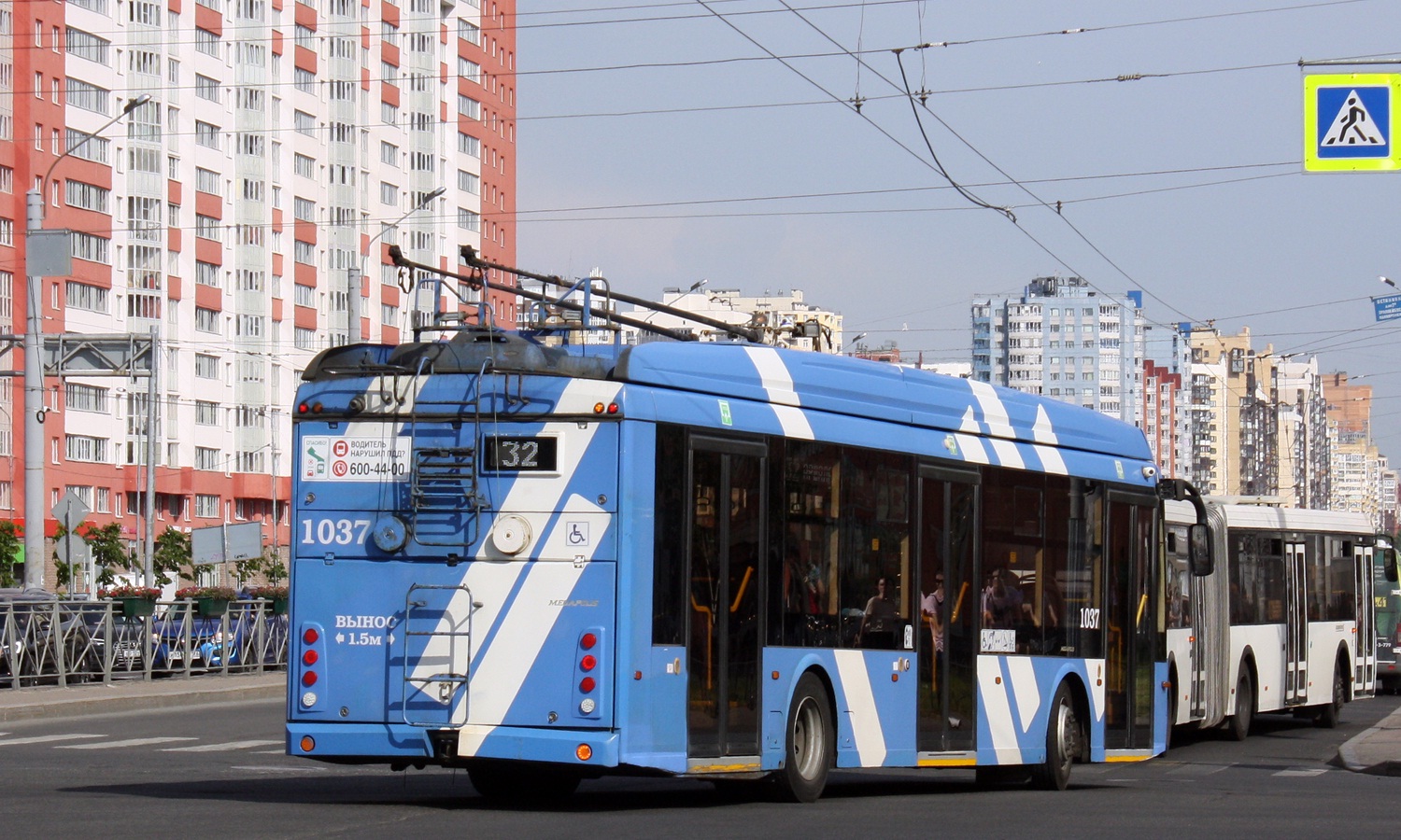 Санкт-Петербург, Тролза-5265.08 «Мегаполис» № 1037