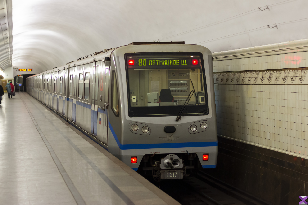 Москва, 81-740.4 «Русич» № 0217