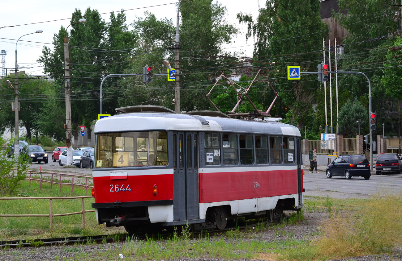 Волгоград, Tatra T3SU (двухдверная) № 2644