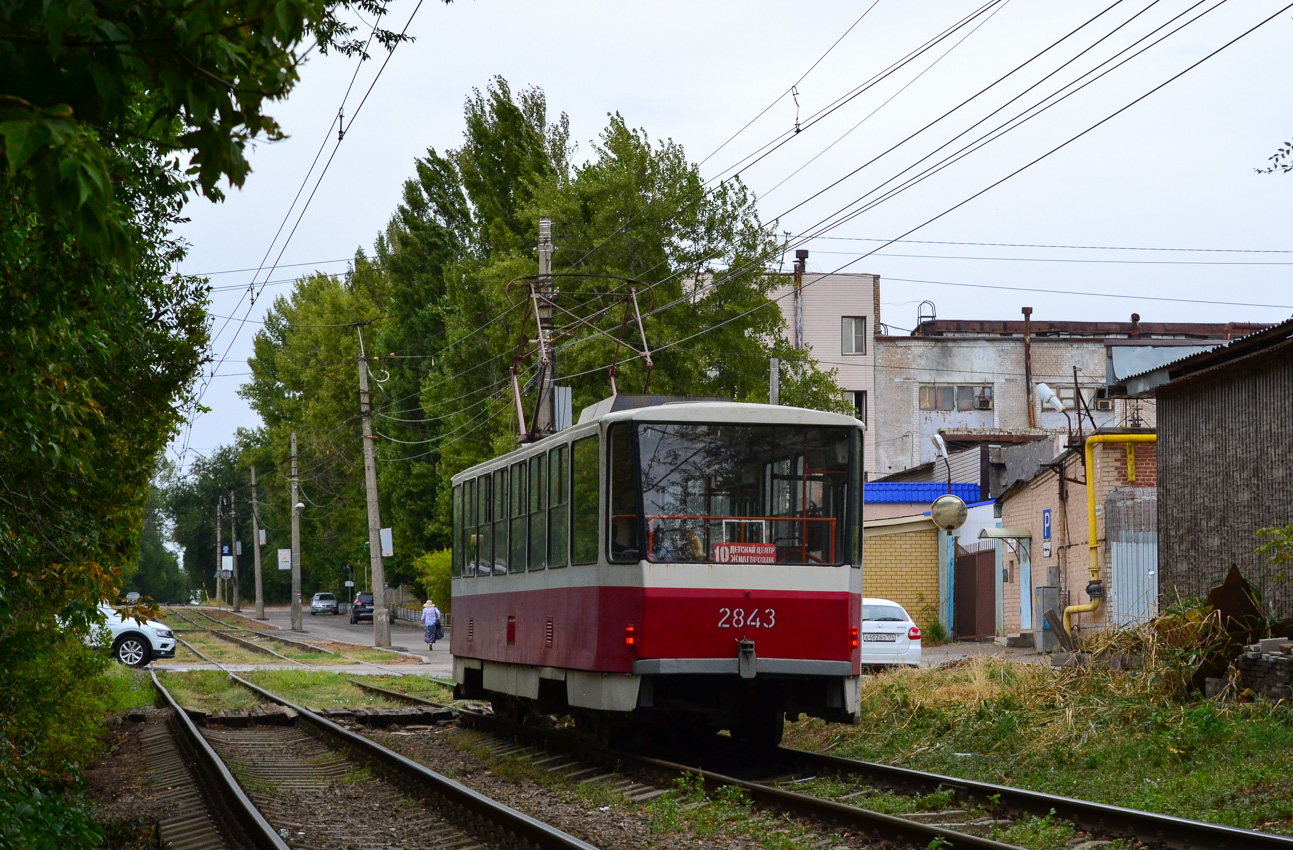 Волгоград, Tatra T6B5SU № 2843