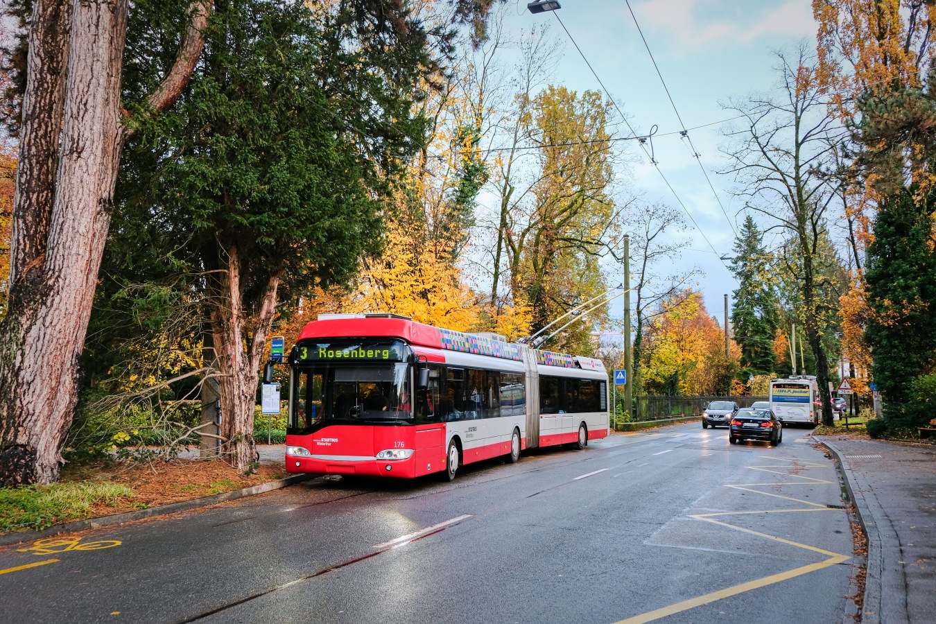 Винтертур, Solaris Trollino II 18 AC № 176